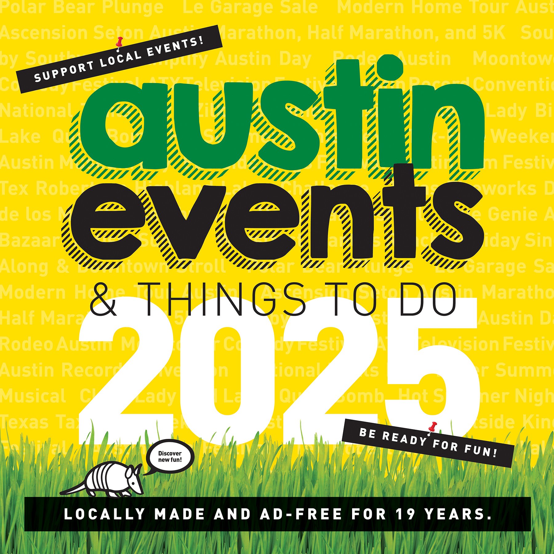 Cover of Austin Events Wall Calendar